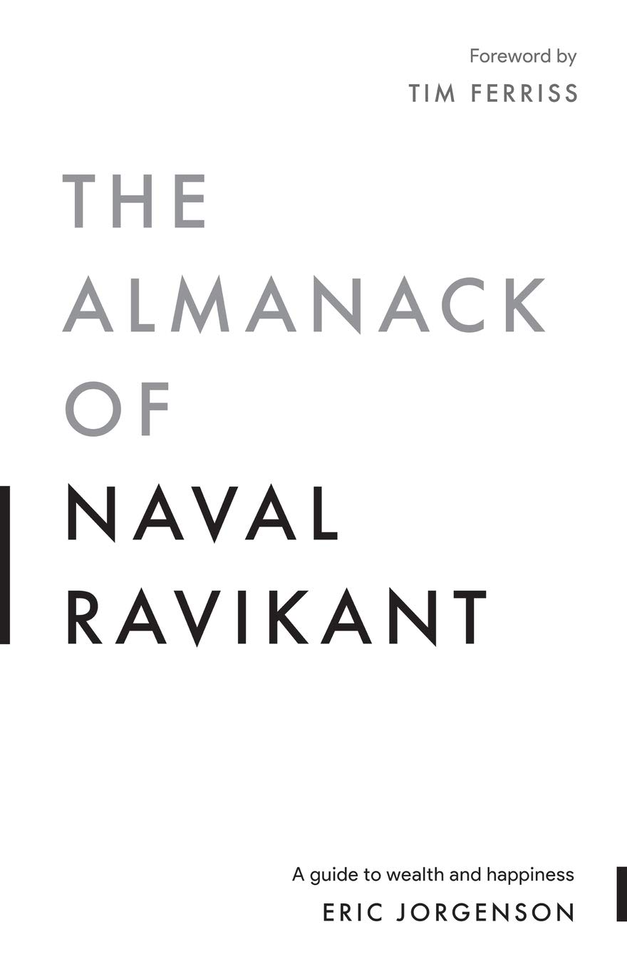 The Almanack of Naval Ravikant cover